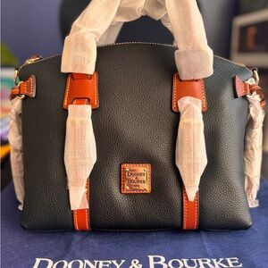 Dooney & Bourke Black Bristol Satchel